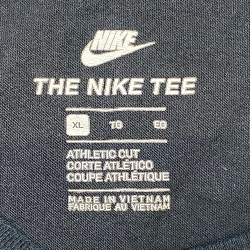 Nike Just Do It TShirt Sz XL Mens Black Streetwear Long Sleeve Graphic Tee
